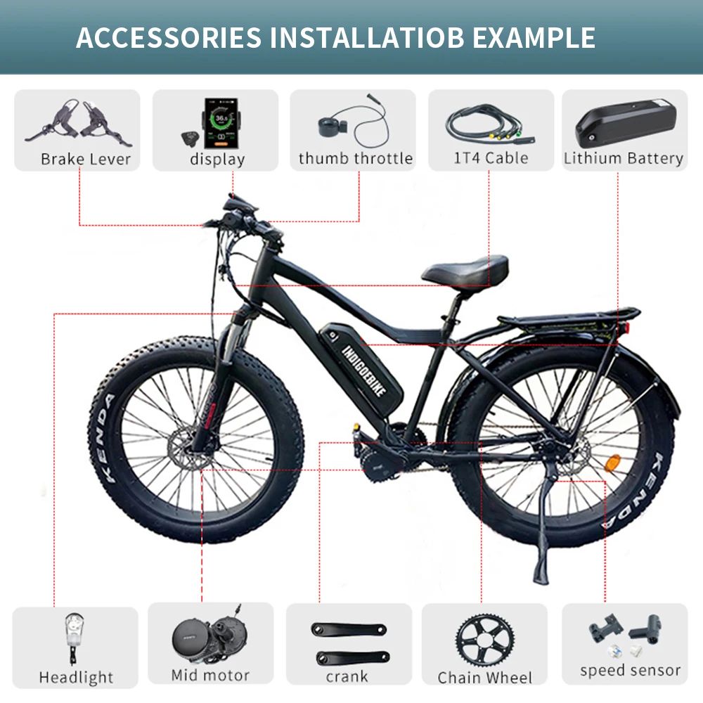 Bafang モーター BBSHD 1000 ワット 52  - Bafang Bbshd 1000W Conversion Kit のレビューと価格