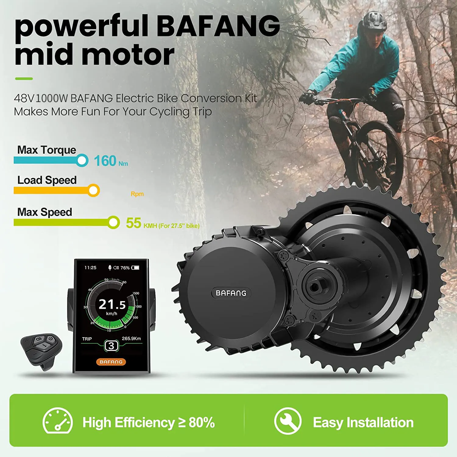Bafang M615 MM G320.1000 UART  - Bafang Bbshd 1000W Conversion Kit のレビューと価格